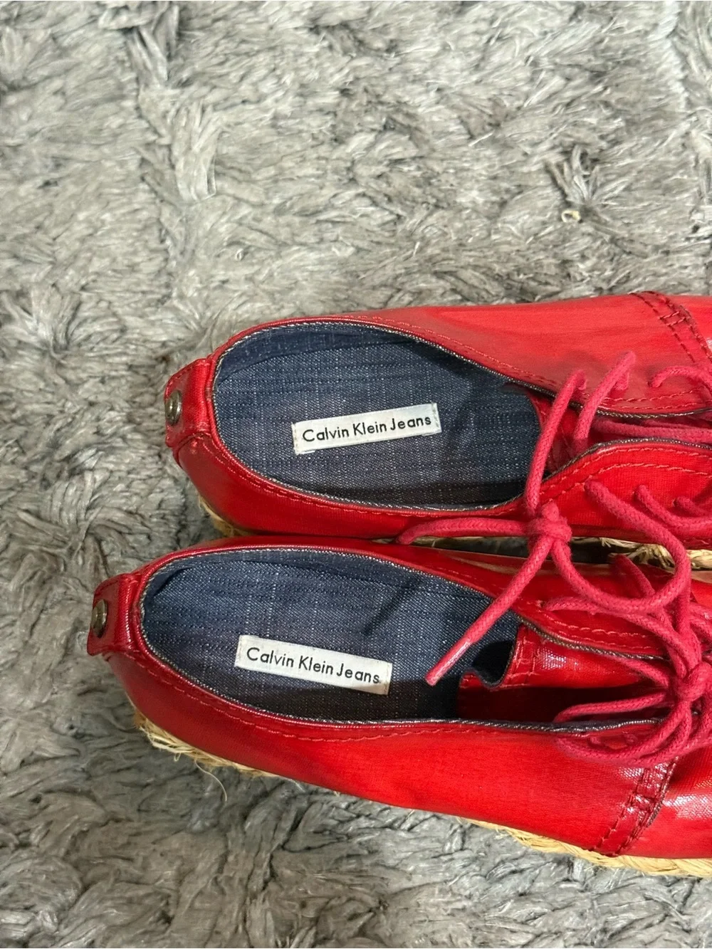 Calvin Klein Keri Platform Espadrille Oxfords